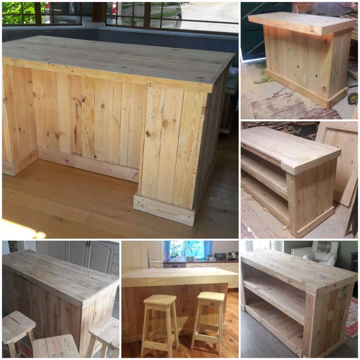 Handmade rustic kitchen islands - Image 1