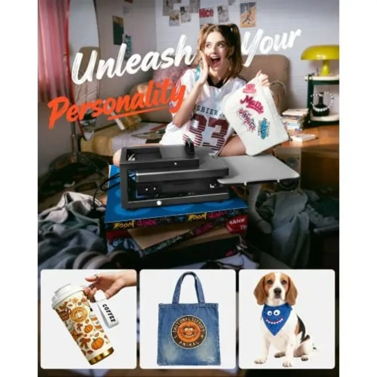 Hybrid Heat Press, 380 x 380 mm, 5-in-1 Multifunct - Image 4