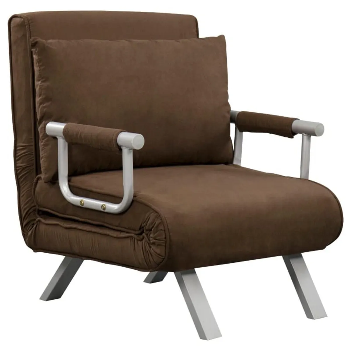 Convertible 1-Seater Armchair Sofa Bed with Remova - Image 1