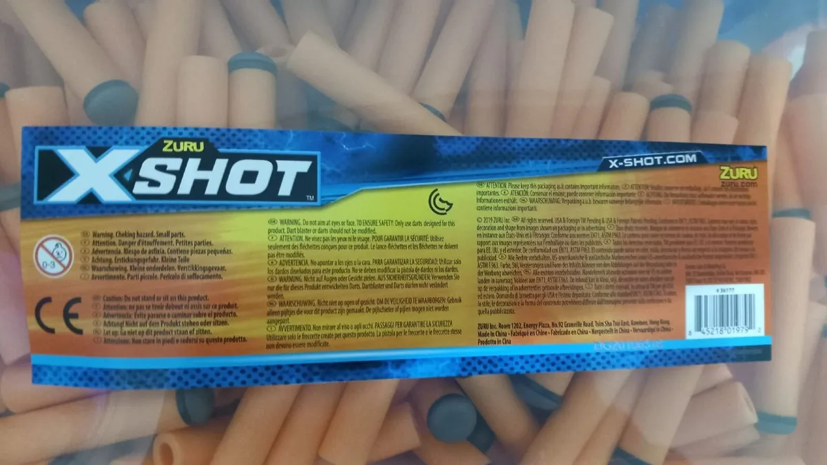 500 X-Shot Darts Carry Case Box - NEW/UNUSED - Image 2