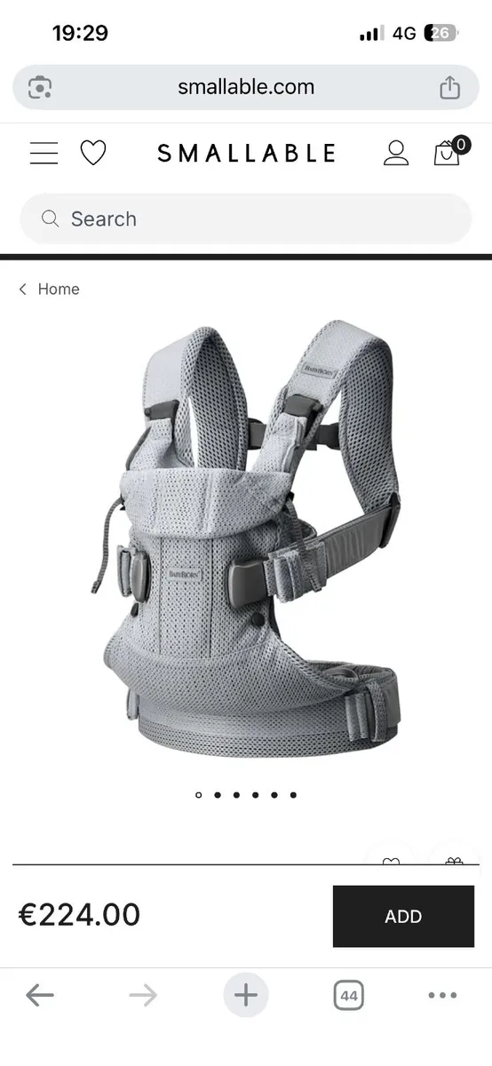 Baby Bjorn baby carrier - Image 3