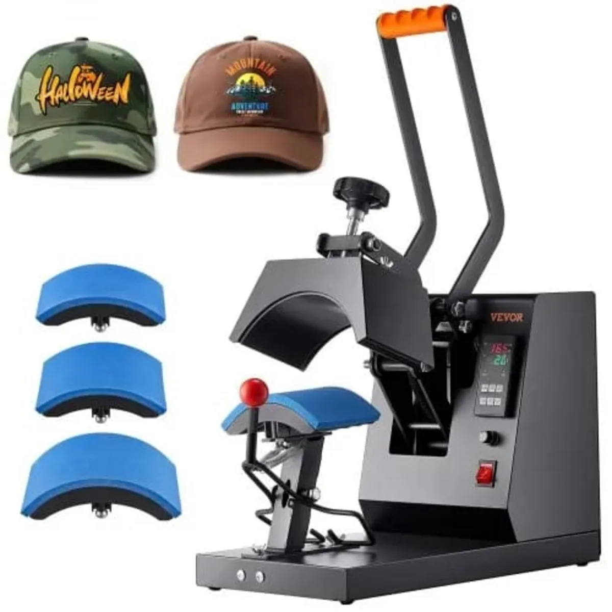 Hat Heat Press, 4-in-1 Cap Heat Press Machine, 15. - Image 1