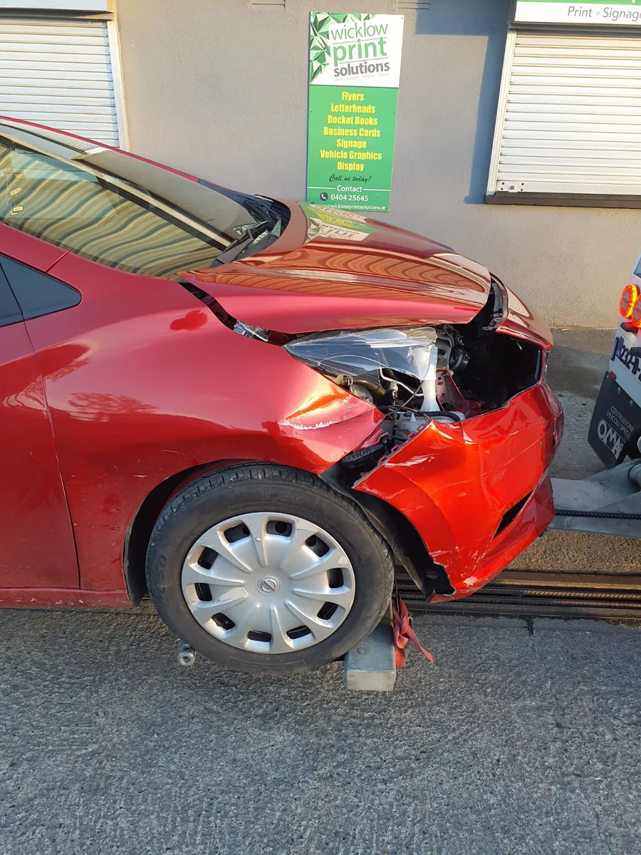 Nissan Micra 2019 light frontal damage - Image 2