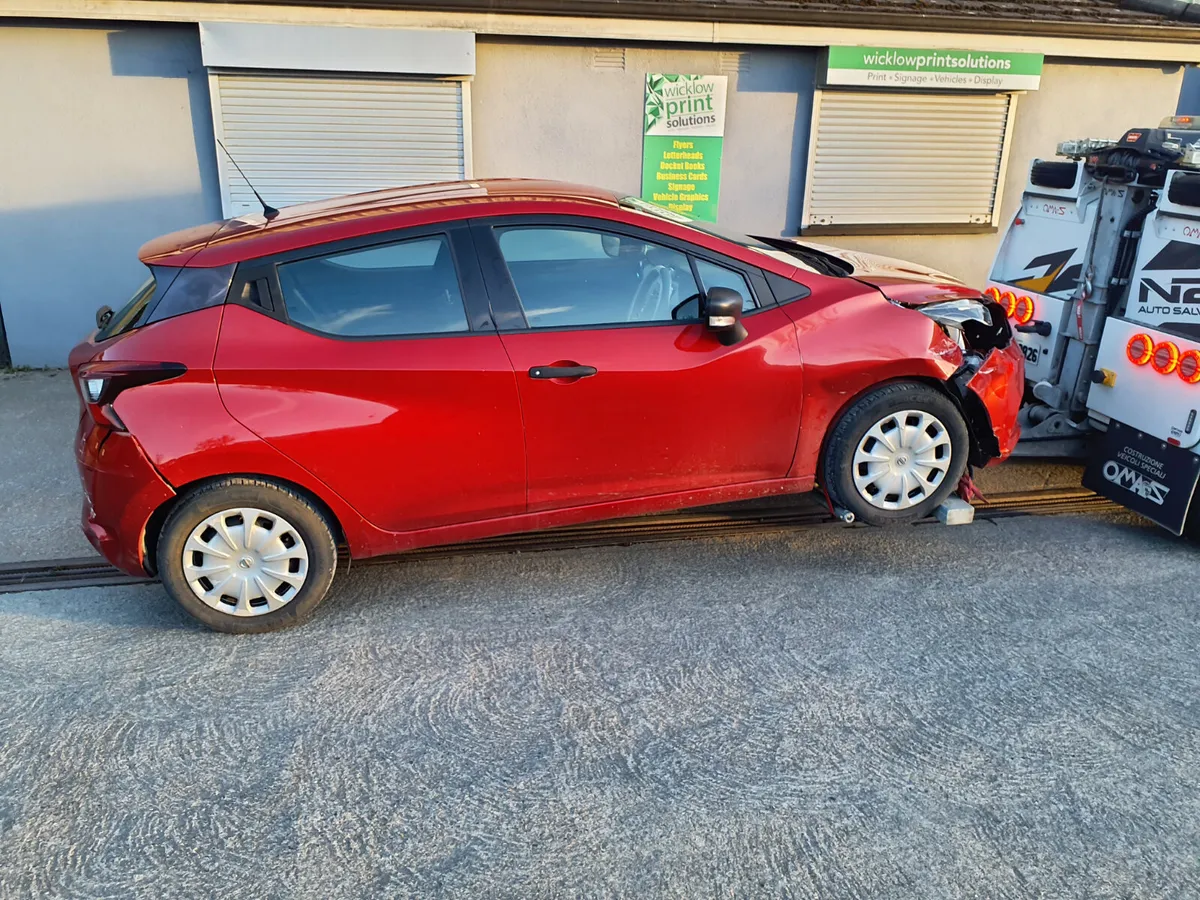 Nissan Micra 2019 light frontal damage - Image 3