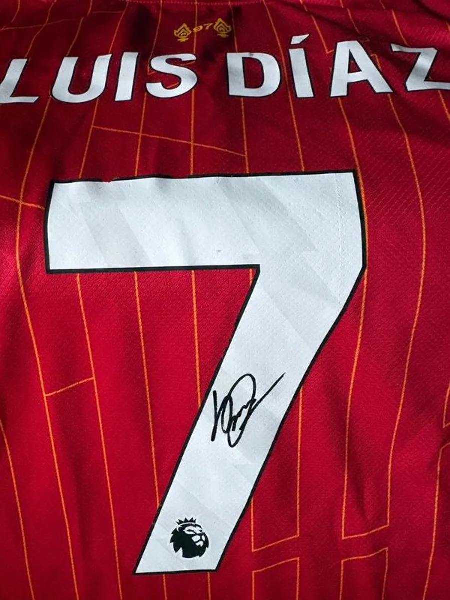 Luis Diaz signed Liverpool jersey - Image 2