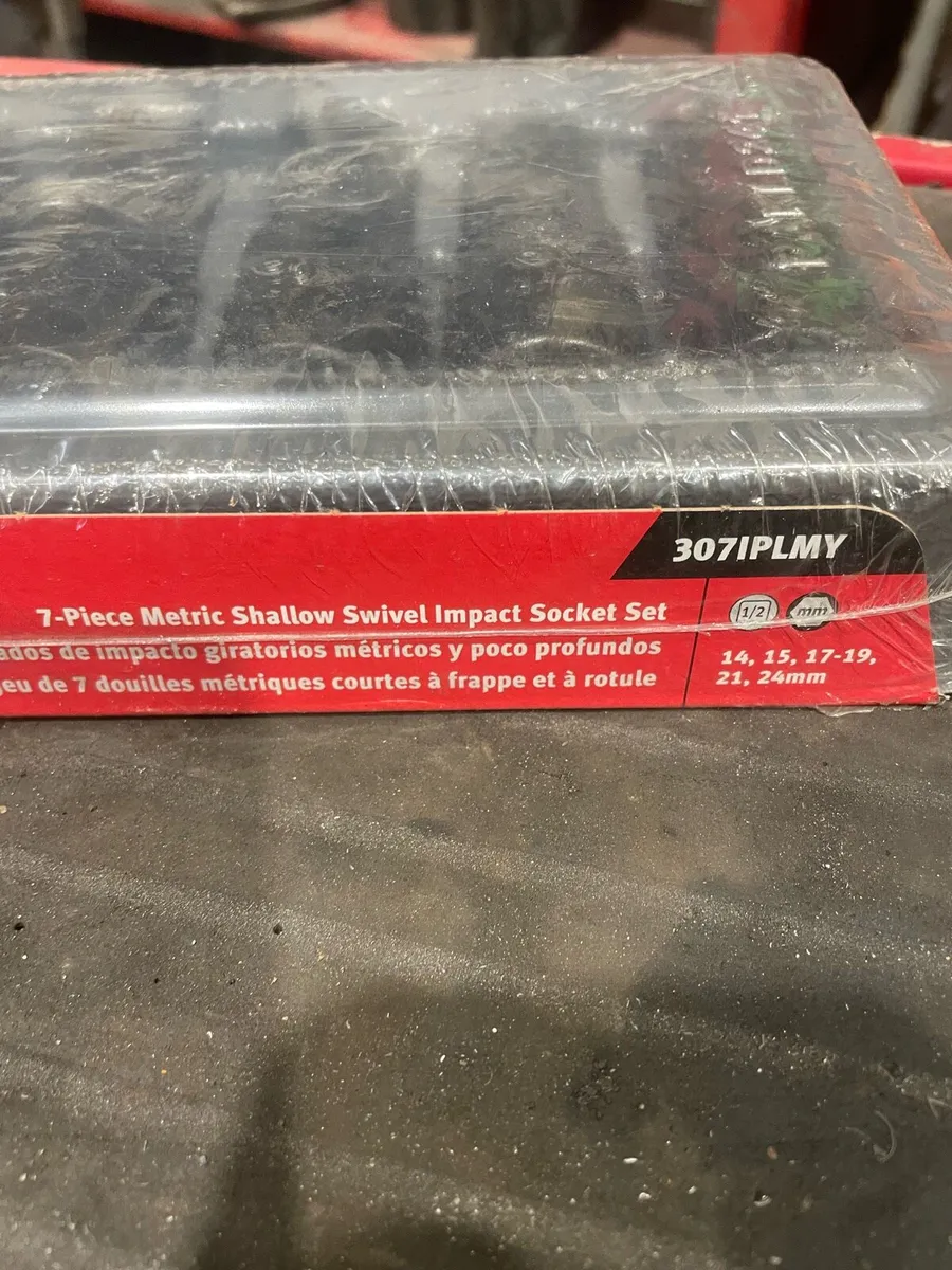 Snap on 307IPLMY 7 Piece 1/2Shallow swivels - Image 2