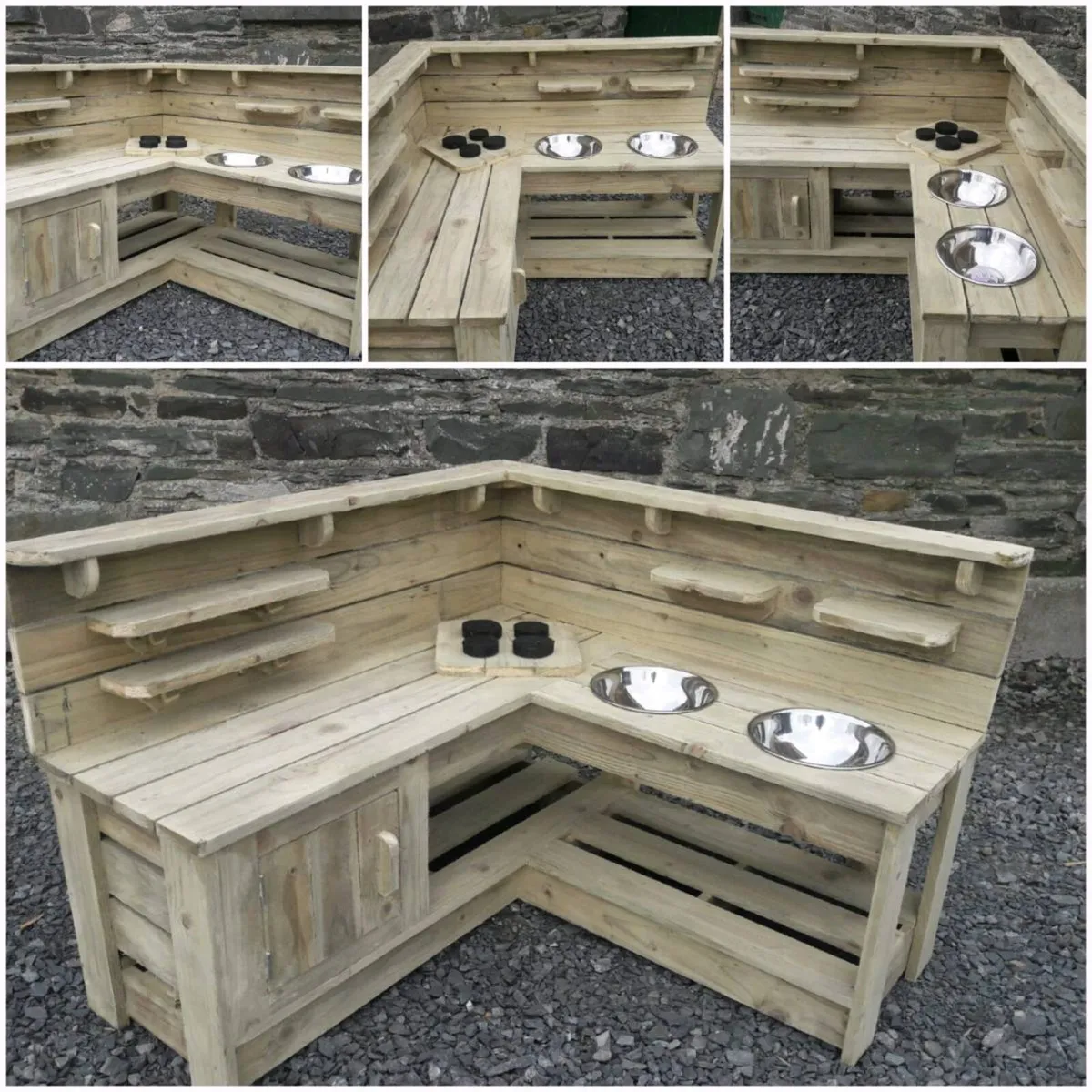 Handmade mud kitchen - Image 1