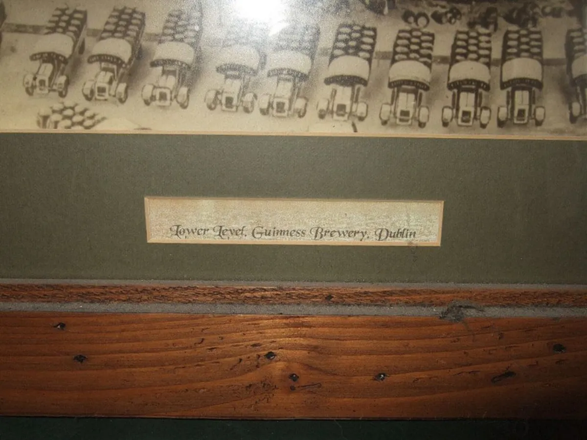 Vintage Print 'Guinness' Brewery Dublin. - Image 3