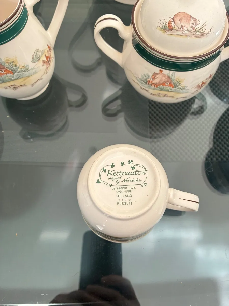 Arklow Keltcraft by Noritake “Pursuit’ Tea Set - Image 2
