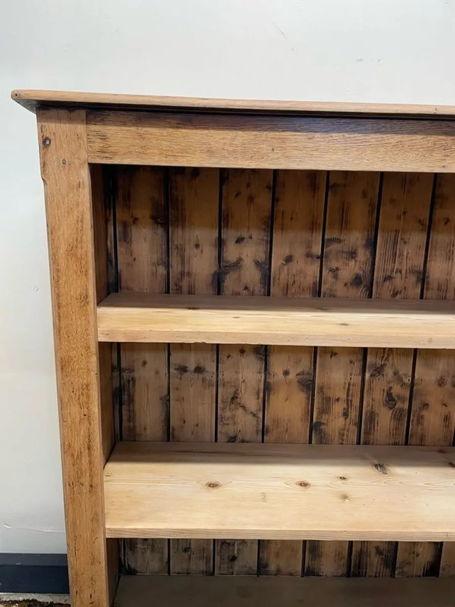 FLASH SALE ! Was 450 now 365 ! Antique English Pine Bookcase. - Image 3