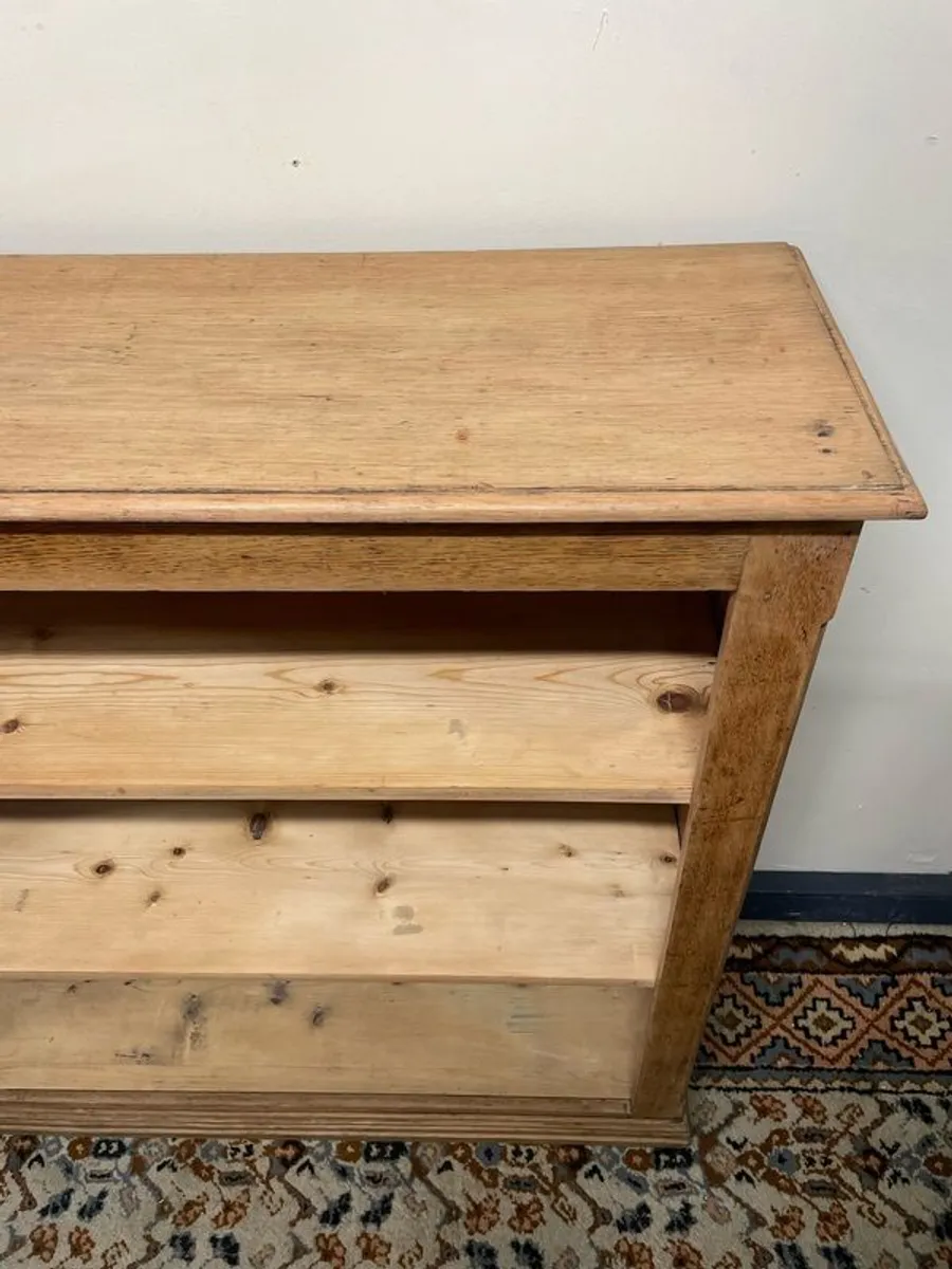 FLASH SALE ! Was 450 now 365 ! Antique English Pine Bookcase. - Image 4