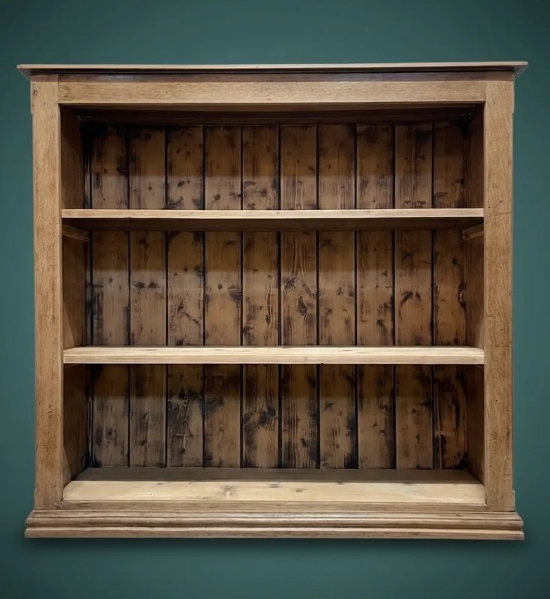 FLASH SALE ! Was 450 now 365 ! Antique English Pine Bookcase. - Image 1