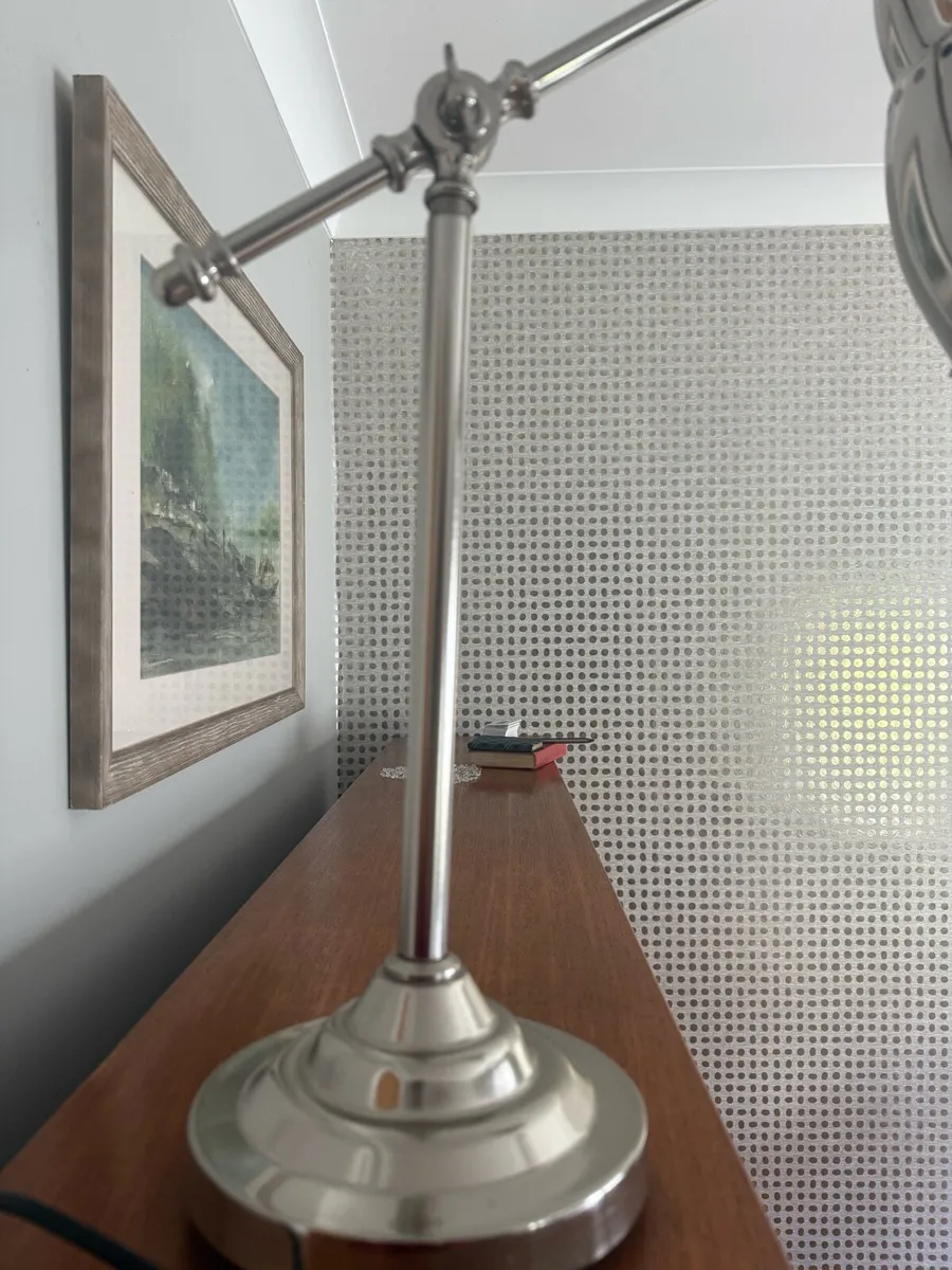 Silver desk and work lamp - Image 3