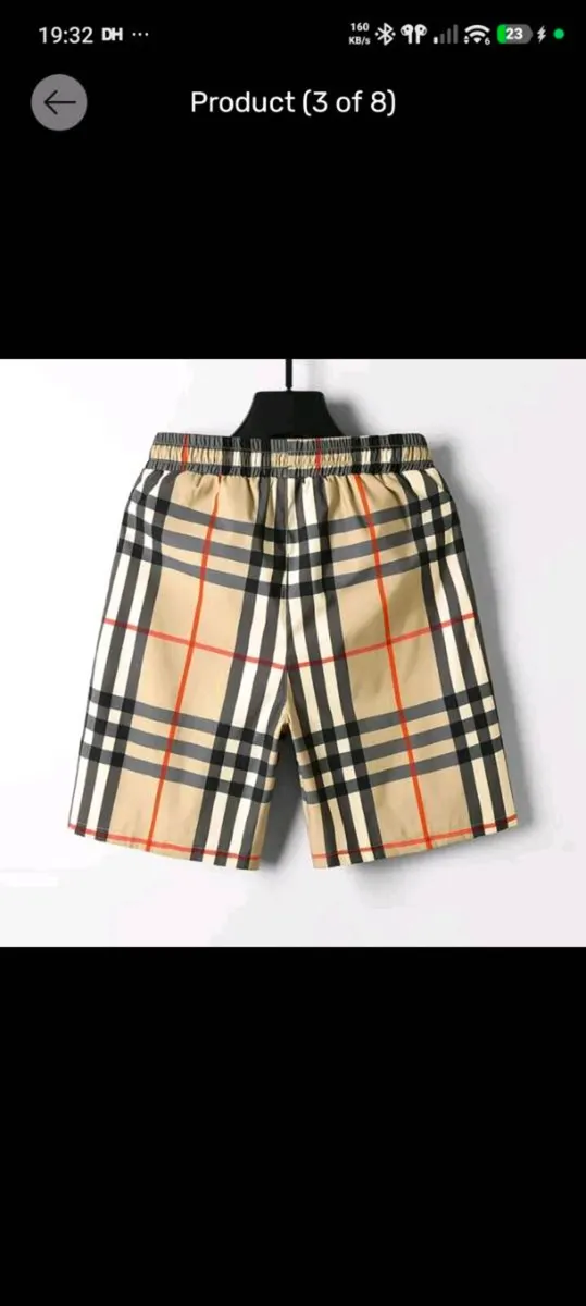 Burberry mens large shorts RRP 150