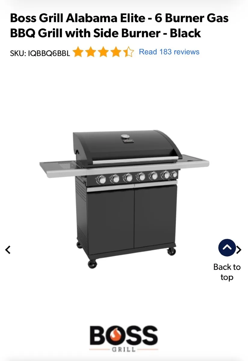 6 burner bbq - Image 2