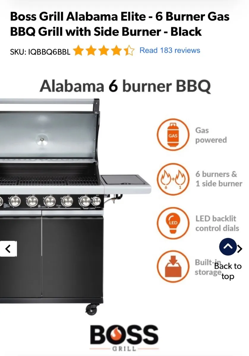 6 burner bbq - Image 3