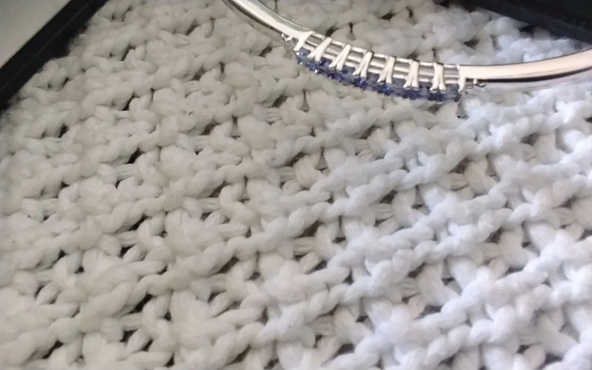 Sterling silver genuine tanzanite tennis bangle - Image 3