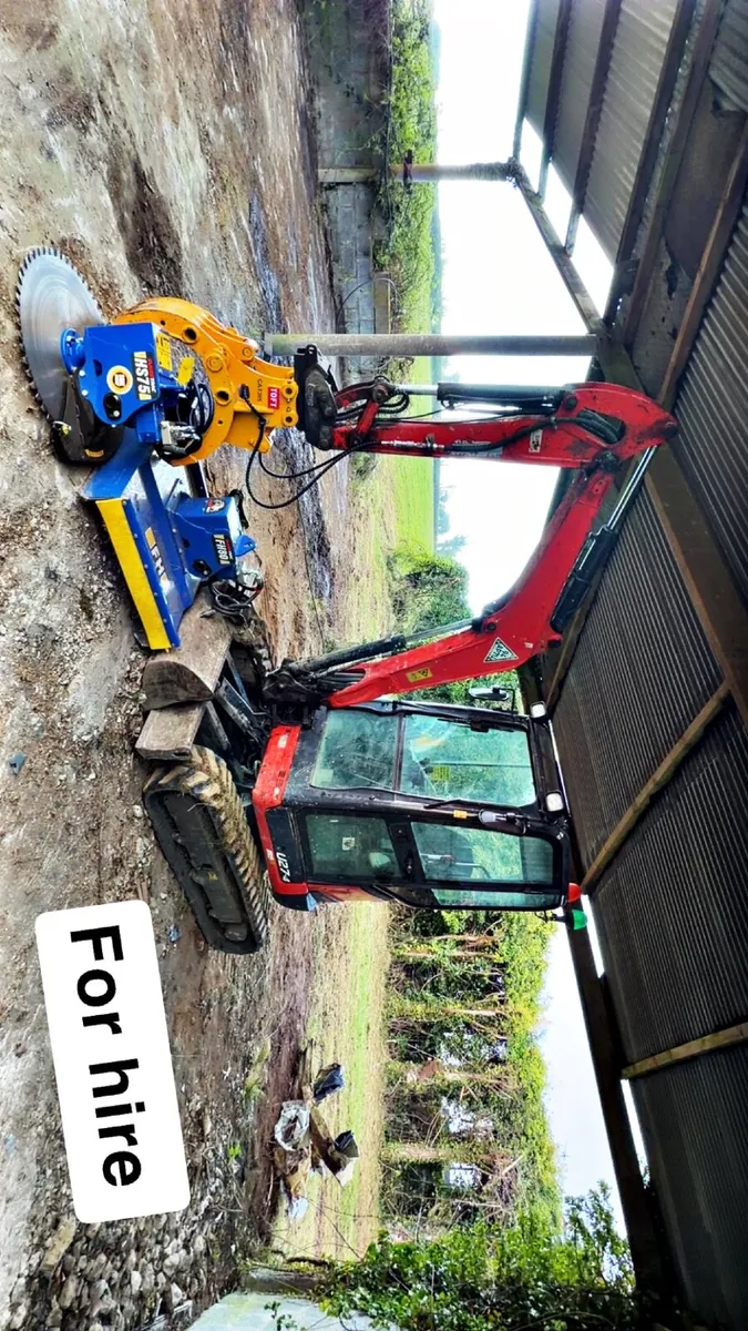 Wood chipper hire 10” opening - Image 3