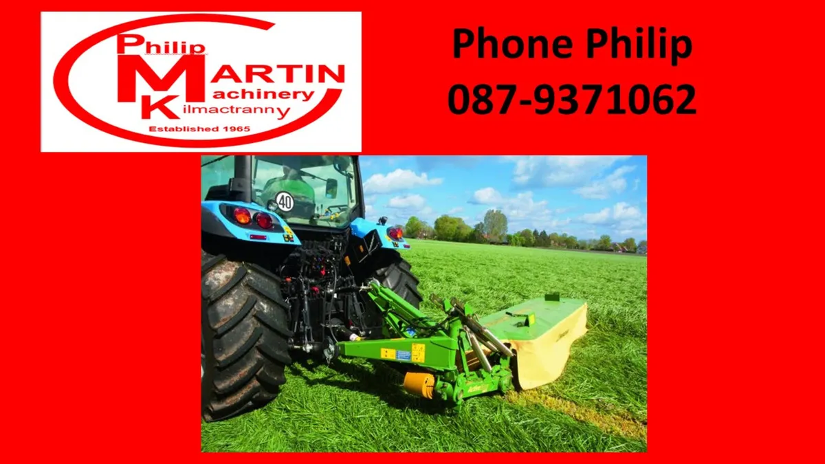 Krone Active mow range of disc mowers - Image 1