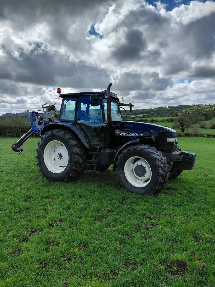 New Holland tm115 - Image 4