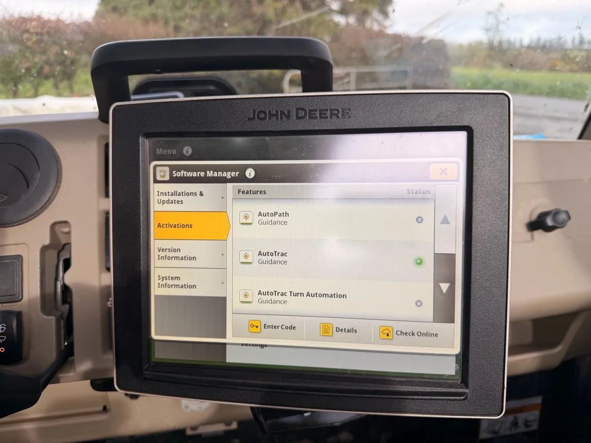 John Deere GPS 4640 Screen  & SF 7000 Reveiver - Image 2