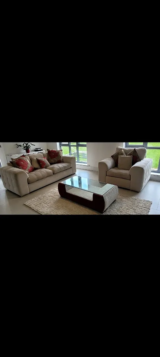 Sofa, chair and coffee table - Image 2