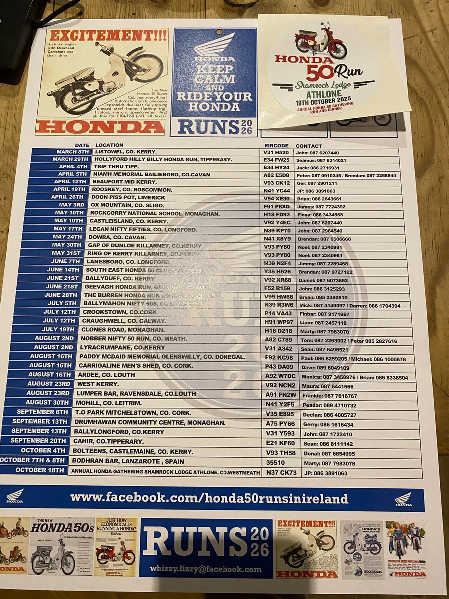 Honda 50 run - Image 1