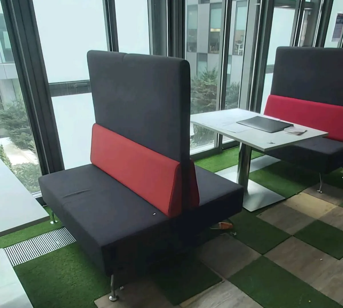 Complete Office Booth Seating Set - Image 2