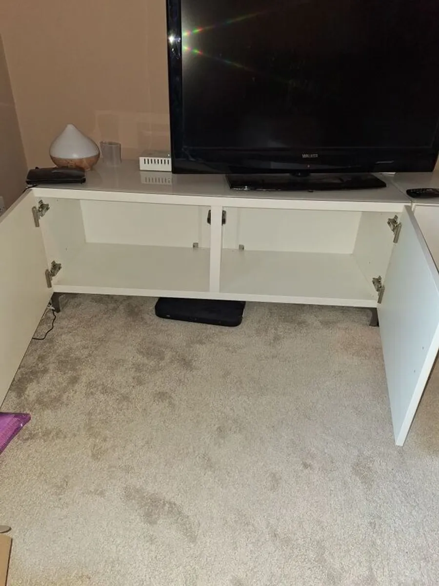 TV stand and storage - Image 2