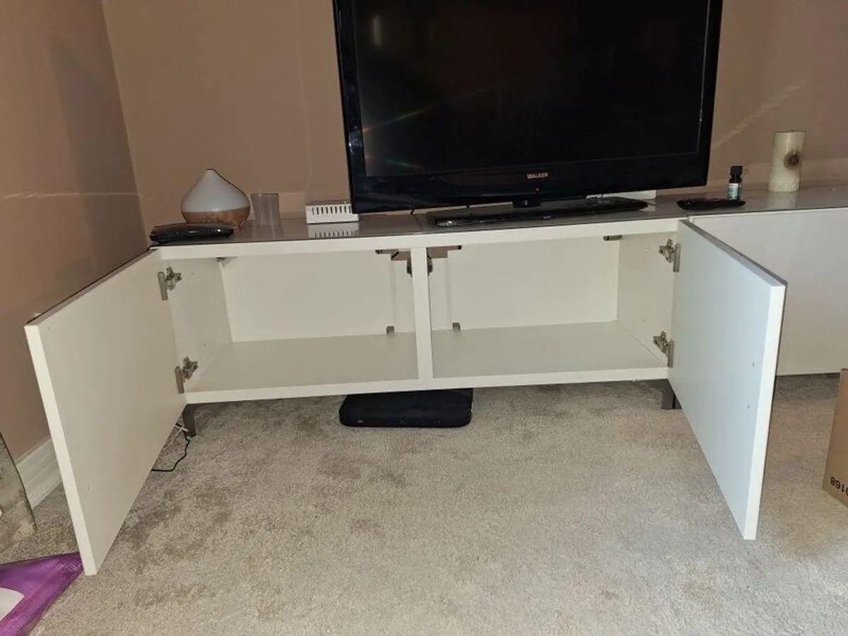 TV stand and storage - Image 3