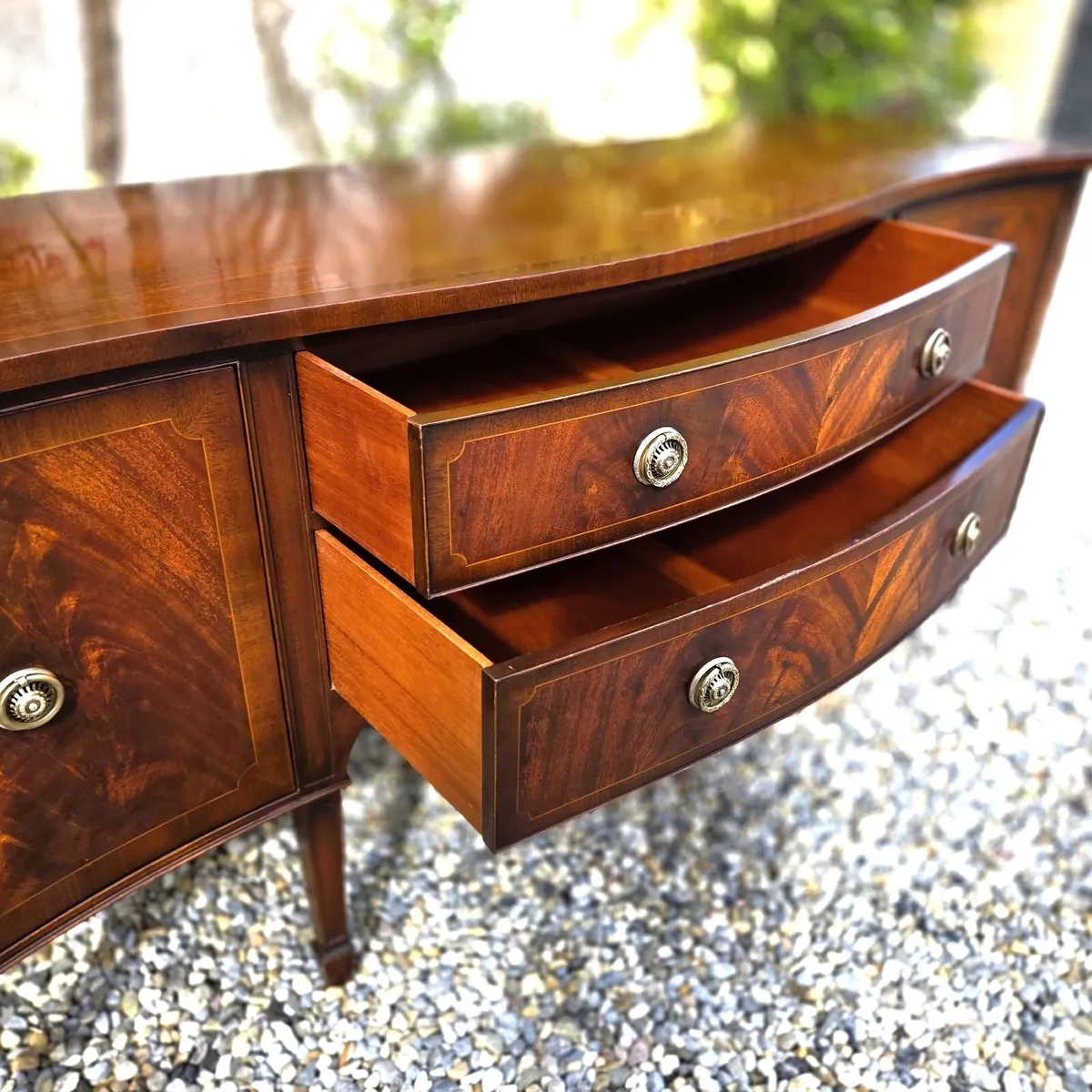 Large Vintage Mahogany Sideboard - Image 4