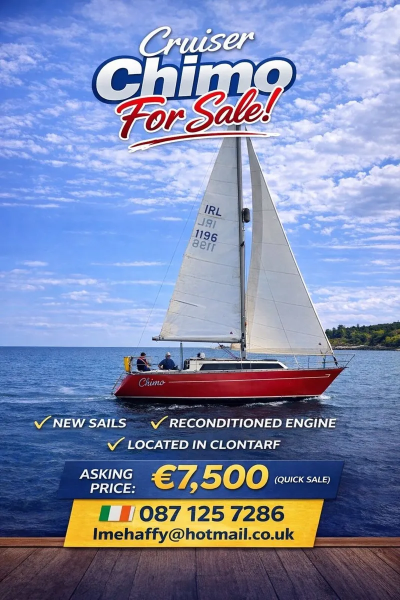 Cruiser Racer Chimo for Sale- €7,500 - Image 1