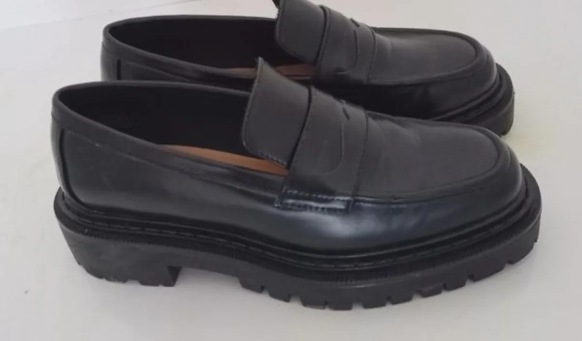 Leather Loafers 5/38 - Image 4