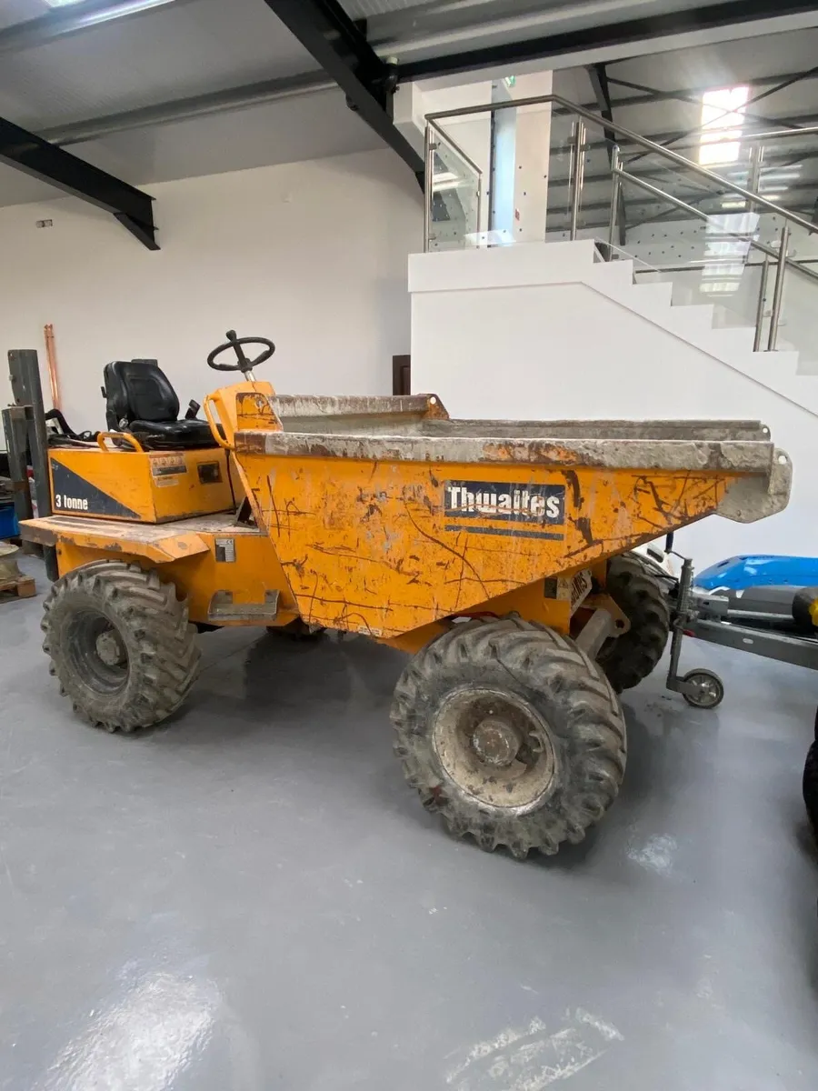 Thwaites 3 Ton Dumper - Image 1