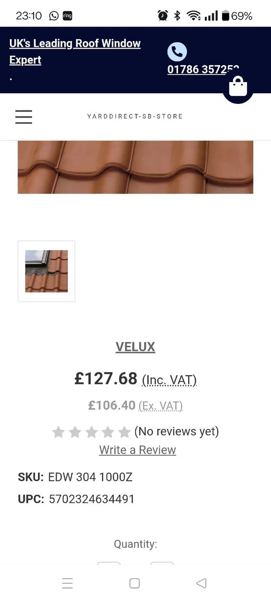 Velux Flashing  EDW 304 - Image 3