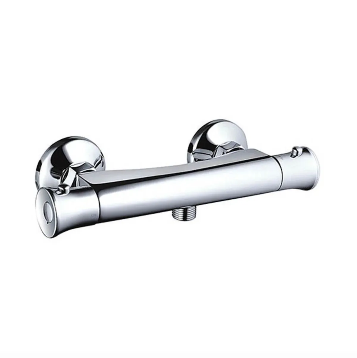 Thermostatic Bar Shower Valve | Round, Chrome - Image 1