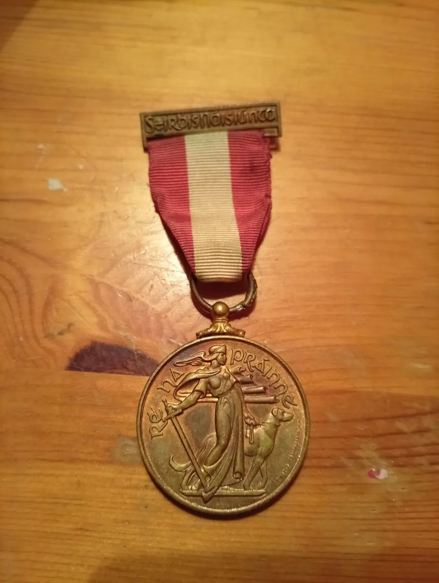 Original Irish Emergency Medal - Image 1