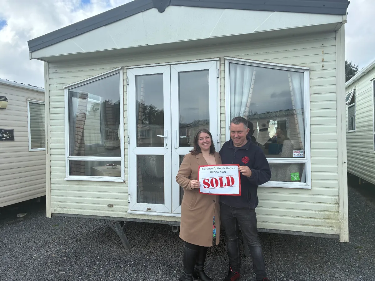 SNAPPED UP AT MC FADDENS MOBILE HOME WAREHOUSE - Image 1