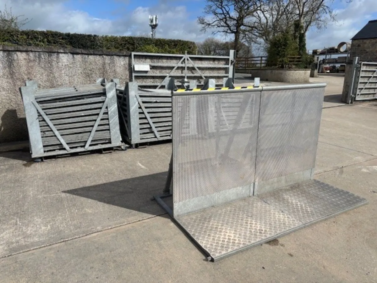FRONT OF STAGE BARRIERS - Image 1