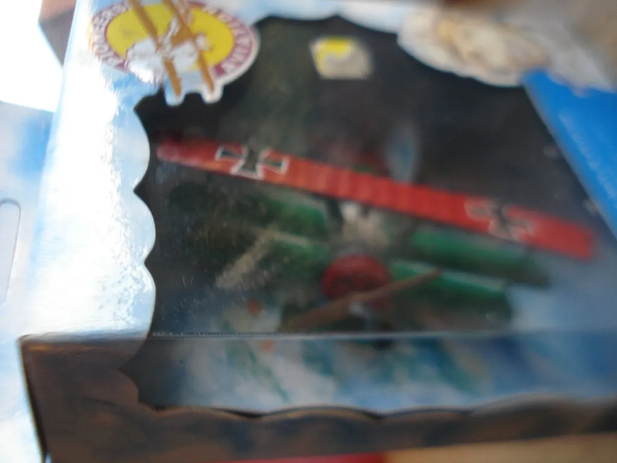 LLEDO DAYS GONE DIECAST METAL MODEL WW1 PLANES. - Image 2