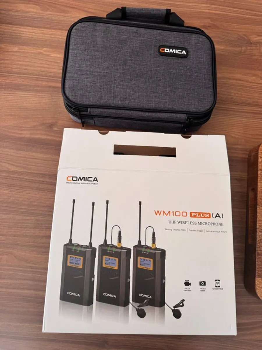 Comica WM100 Plus (A) UHF Wireless Microphone - Image 4