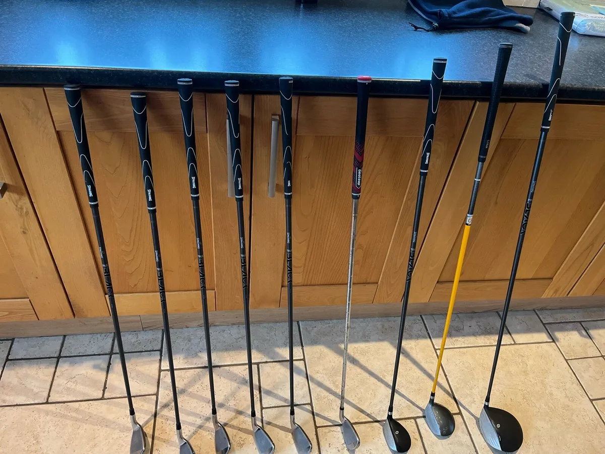 Wilson and spalding golf clubs - Image 1