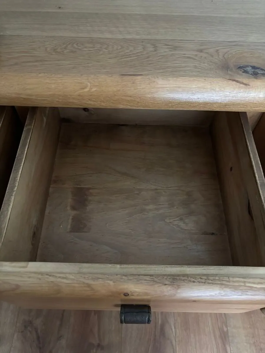 Solid Oak Large Sideboard - Image 4