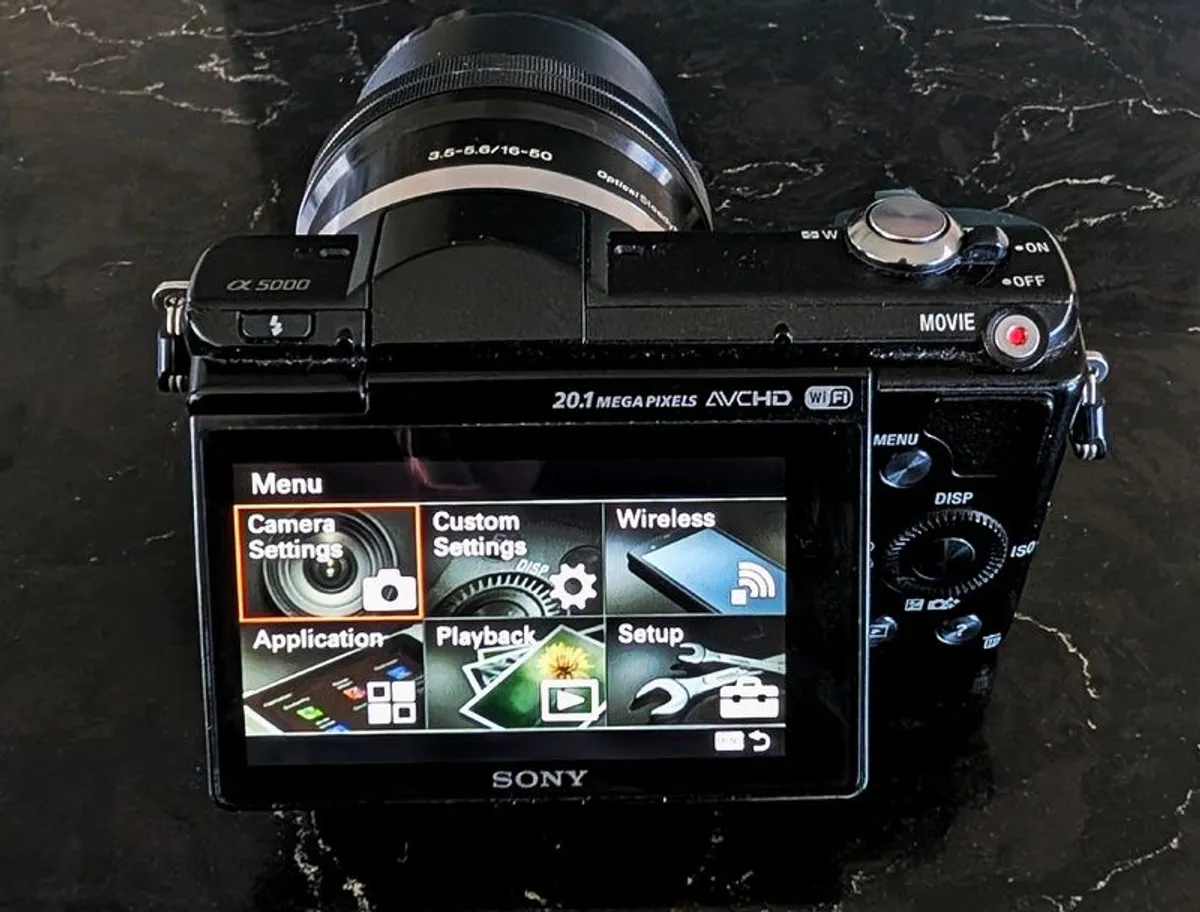 Sony Alpha a5000 Mirrorless Digital Camera - Image 2