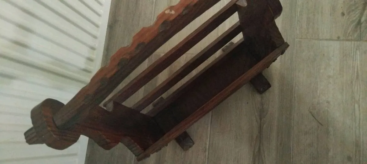 Magazine rack/book holder/wine rack - Image 4