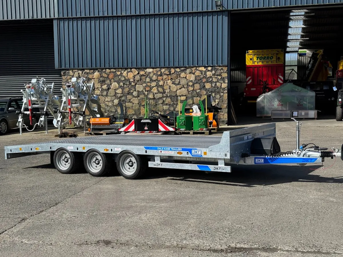 New Dale Kane 16ft Low Loader Trailer - Image 1