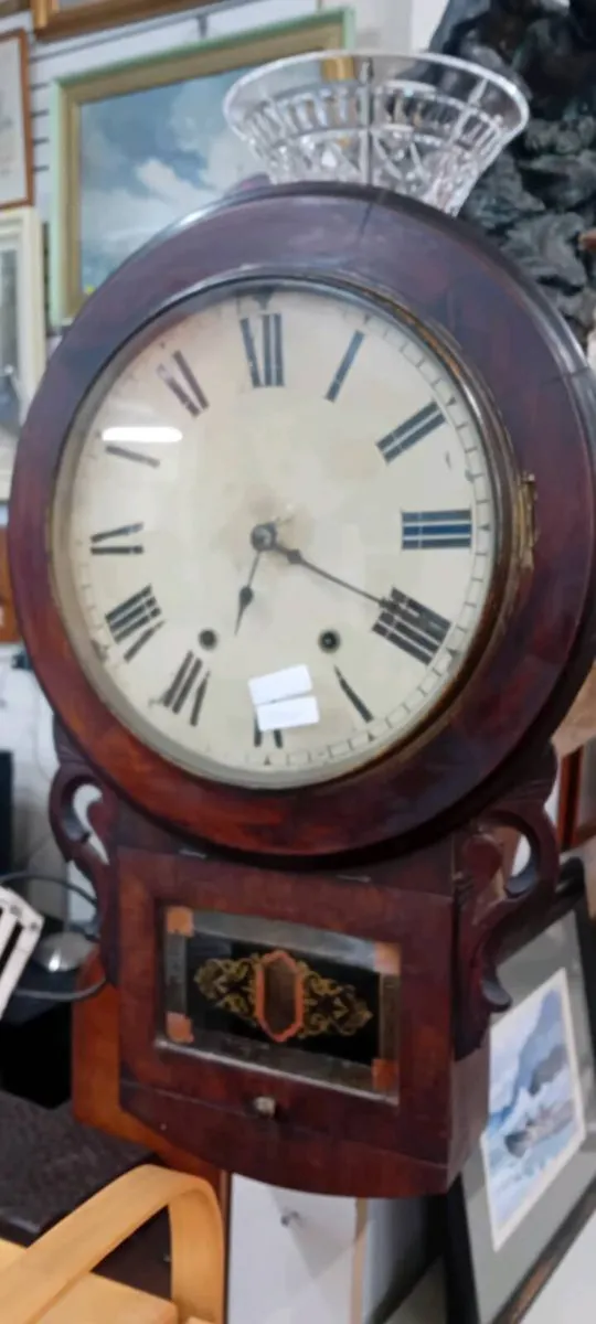 Victorian Era Drop Dial Wall Clock