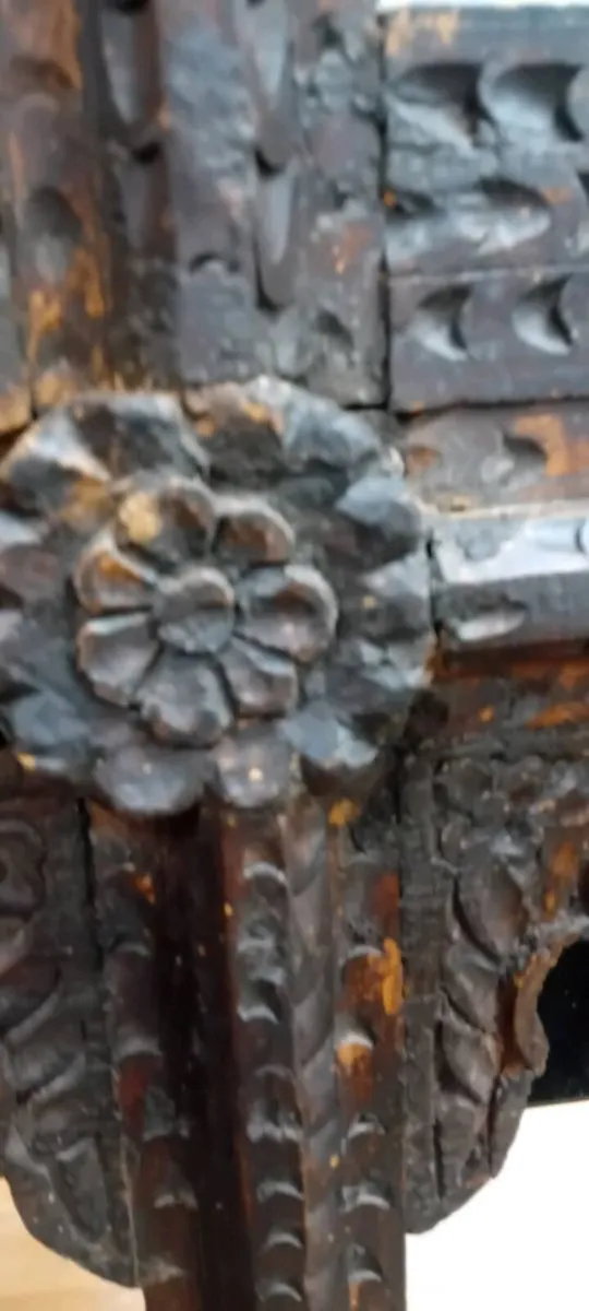 Carved Jharoka Wall Mirror - Image 3