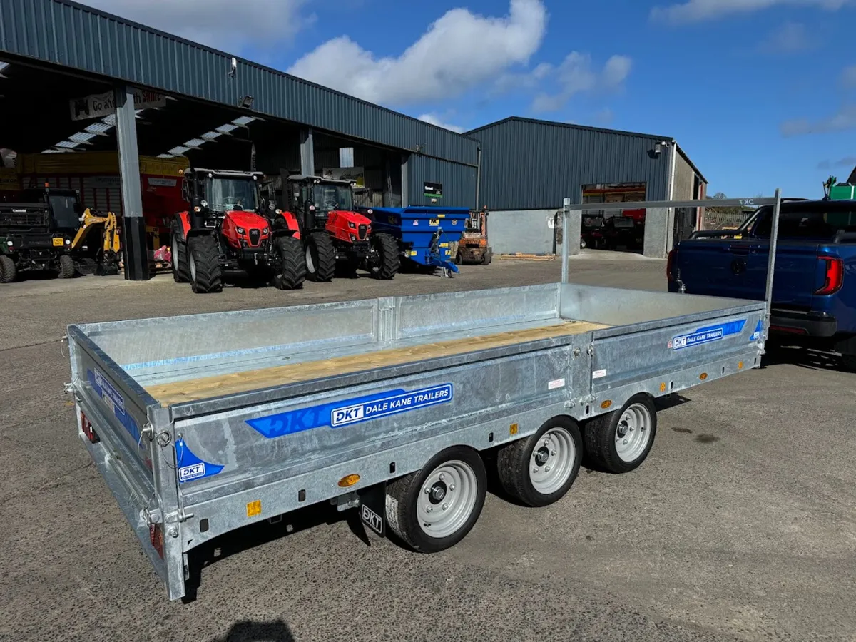 New Dale Kane 14x6ft6 Flatbed Trailer - Image 3