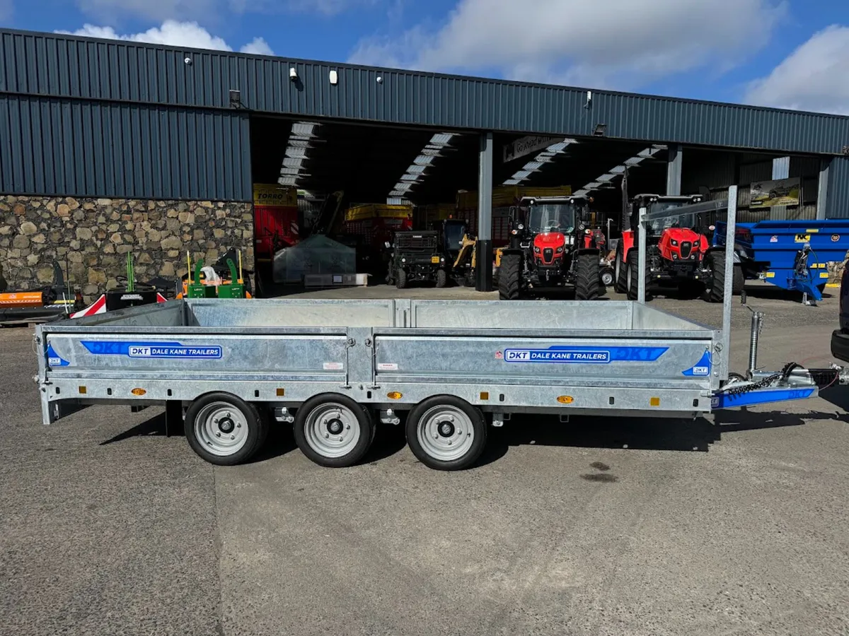 New Dale Kane 14x6ft6 Flatbed Trailer - Image 2